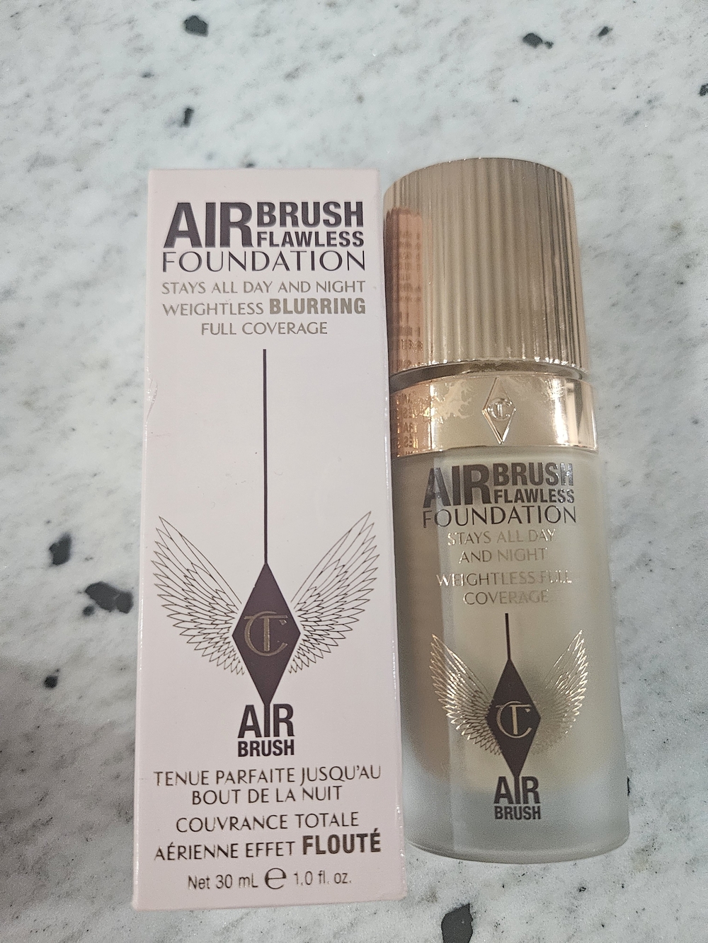 NEW updated Charlotte Tilbury Airbrush Flawless Foundation - 5N - Picture 3 of 5